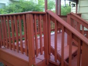 porch deck - click on photo for larger image